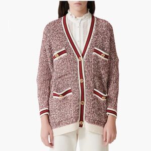 Maje Mapada Knit Button Front Cardigan